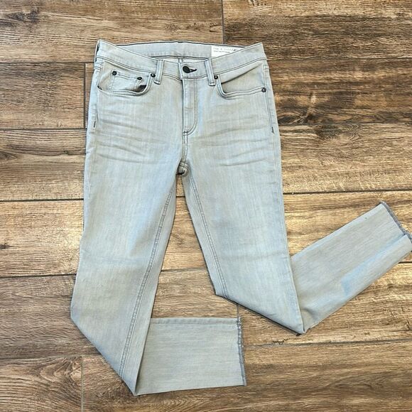 rag & bone Denim - 👖 Gray Rag & Bone Skinny Jeans - Size 28, Inseam 27” 👖